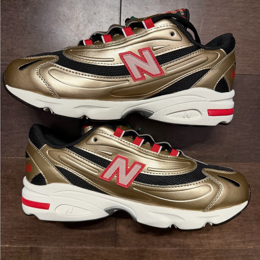New Balance 1000 Shoe Palace Exclusive Metallic Gold 6.5Y Sneakers